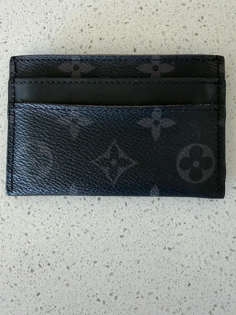 Louis Vuitton Black Monogram Eclipse Card Sleeve
